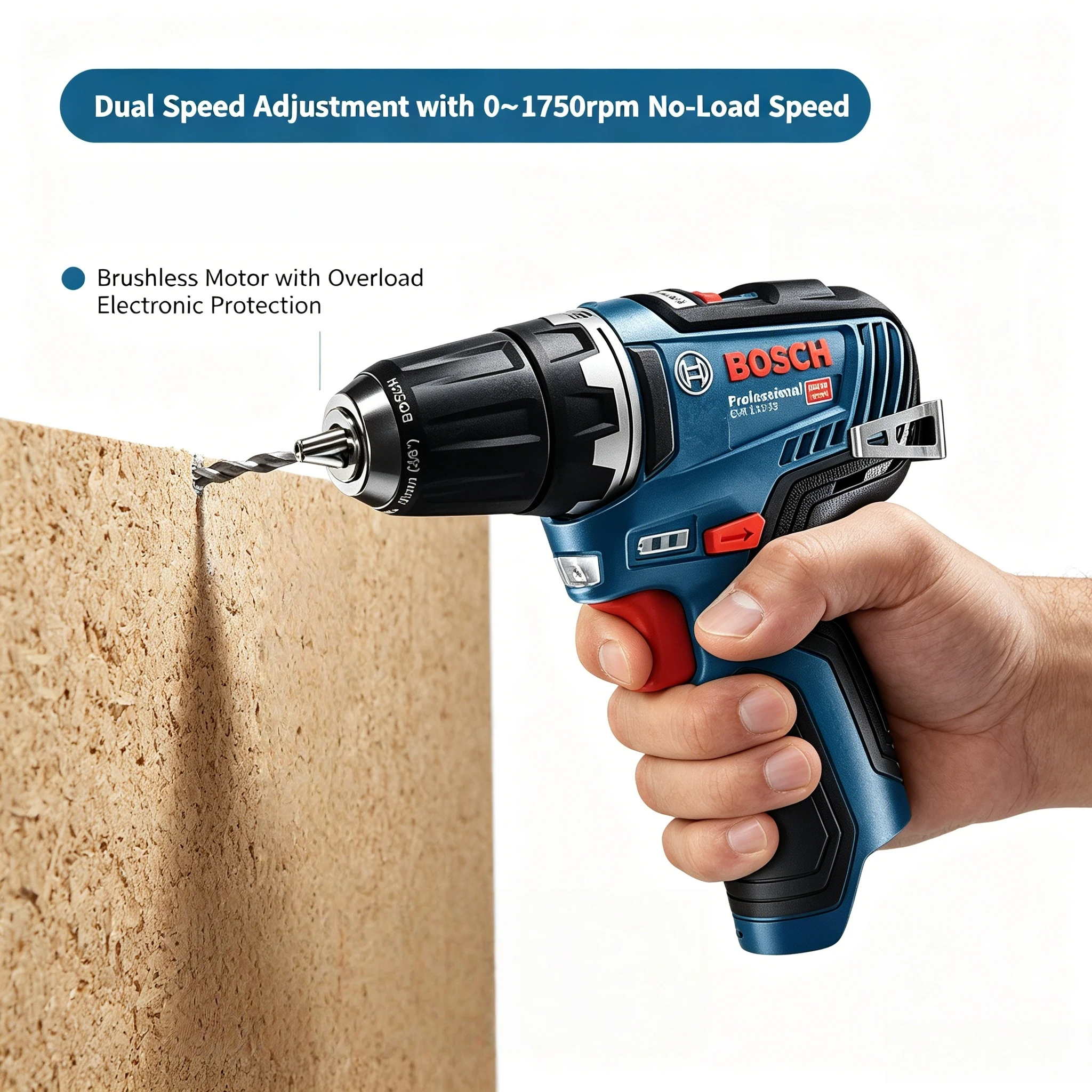 Bosch GSR12V-35 12V Brushless  - Cordless Drill Driver recension och pris