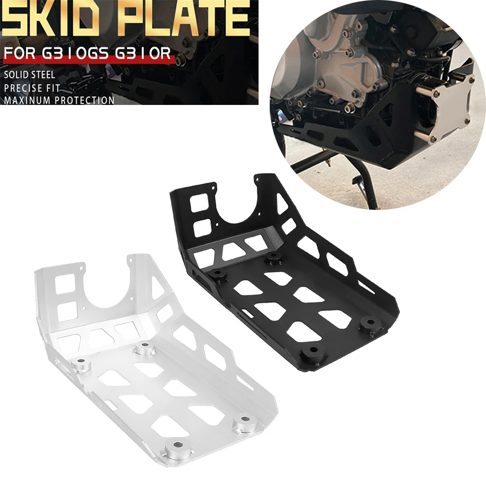 Motorcycle Aluminum Engine Bash Plate Protection Cover Chassis Guard Skid Plate For BMW G310GS G 310 GS G310 GS G310R 2017-2025