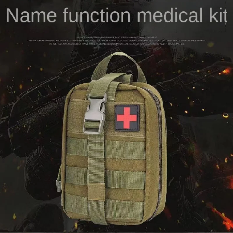 Portable Tactical First Aid Kit Medical Bag For Hiking Travel Home Emergency Treatment Case Survival Tools Military Pouch
