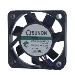 New CPU Fan For SUNON KDE2404PFVX 4010 24V 1.9W 4CM Silent Frequency Converter Cooling Fan
