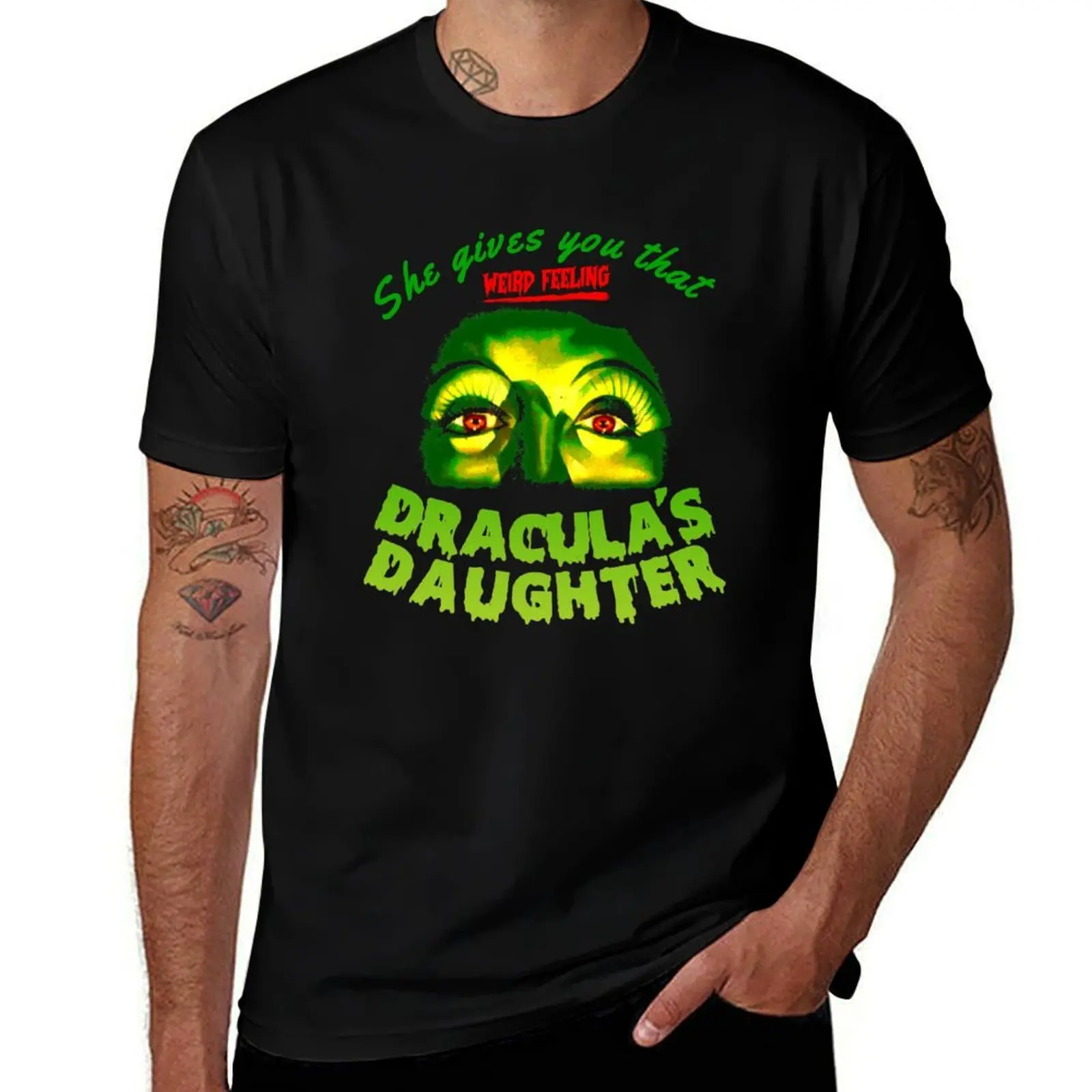 

Dracula's Daughter T-Shirt funny t shirts man g man t shirts for men t shirt man casual T-Shirt