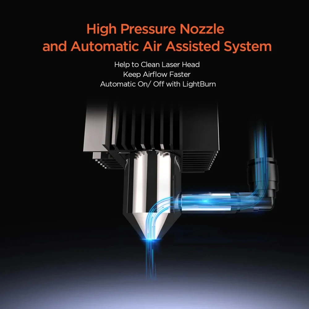 ACMER P1 20W Laser Engraving Machine With Laser Head Blue Laser Engraver Woodworking Tools CNC Router For Metal Wood Glass