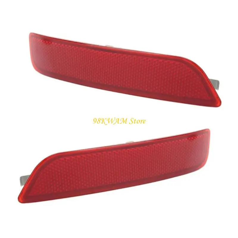 68UF 2pcs Impact Resistant Rear Vehicle Safety Light Reflector With Concentrated Beam Pattern for F15 63147847591 63147847592