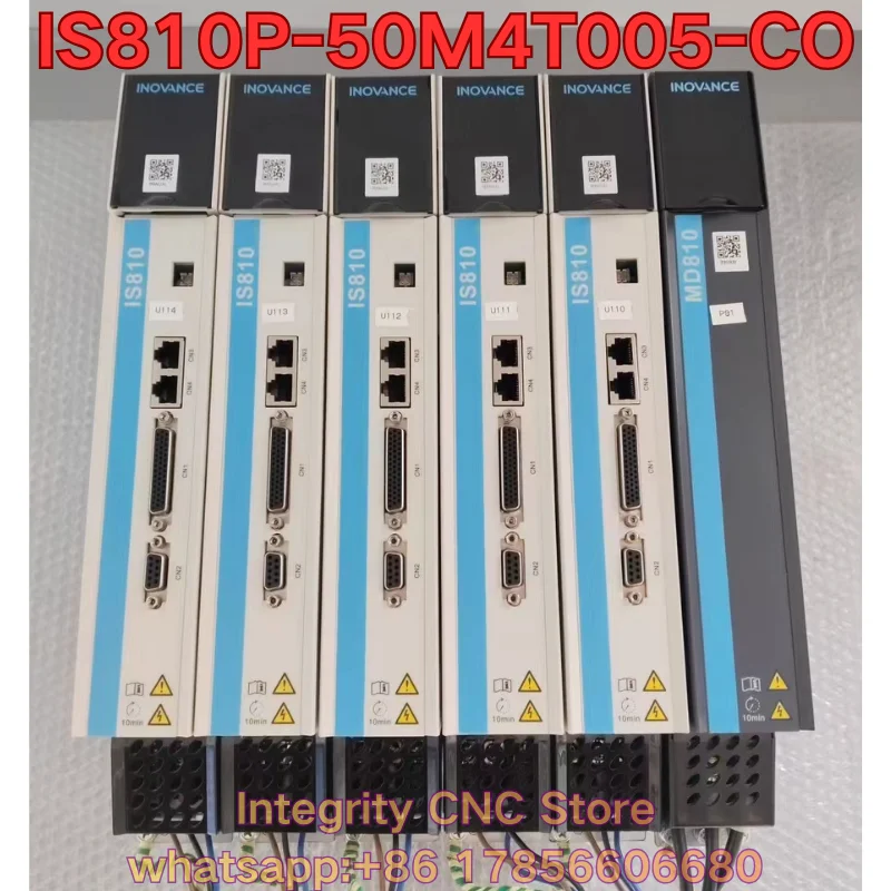 Second-hand IS810P-50M4T005-CO servo driver function test is normal