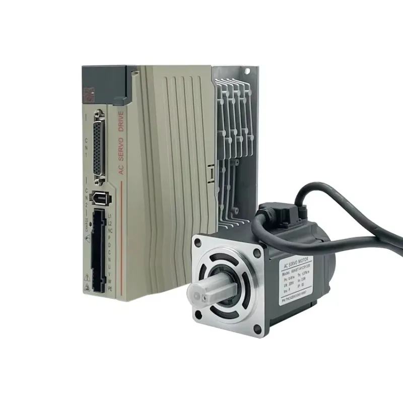 Codificador absoluto de 17 bits, kit de servomotor de 60mm, 400w, servomotor de 3000rpm y 1,3 nm con servoaccionamiento RS485