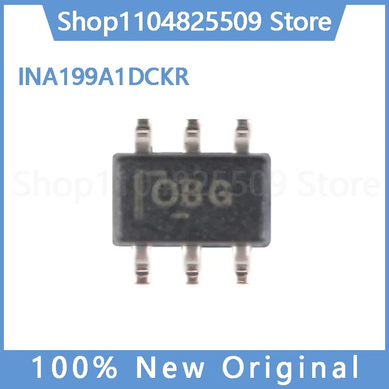 (5~30pcs) pcs 100% Original New INA199A1DCKR — SC-70-6, Voltage Output Current Shunt Monitor IC