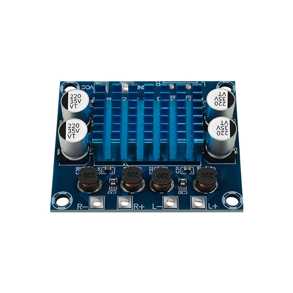 Dual Channel Digital Power Amplifier Board Replacement Wide Range Amp Module Audio Equipment Modified Replacing Parts