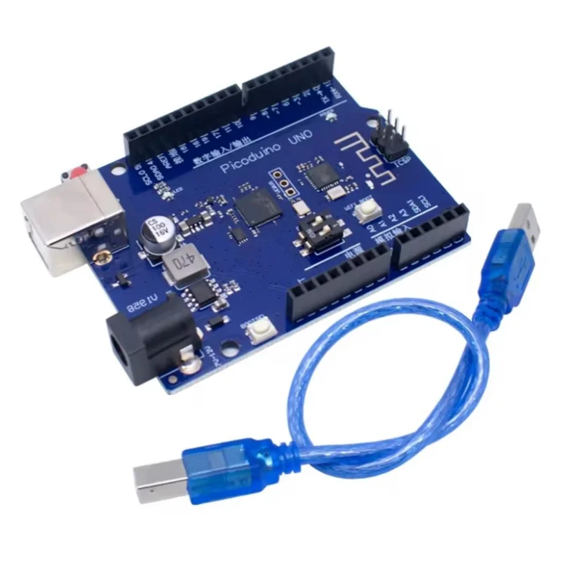 Rp2040 picoduino uno entwicklungs board himbeer pi pico w rp2040 wifi dual-core-chip