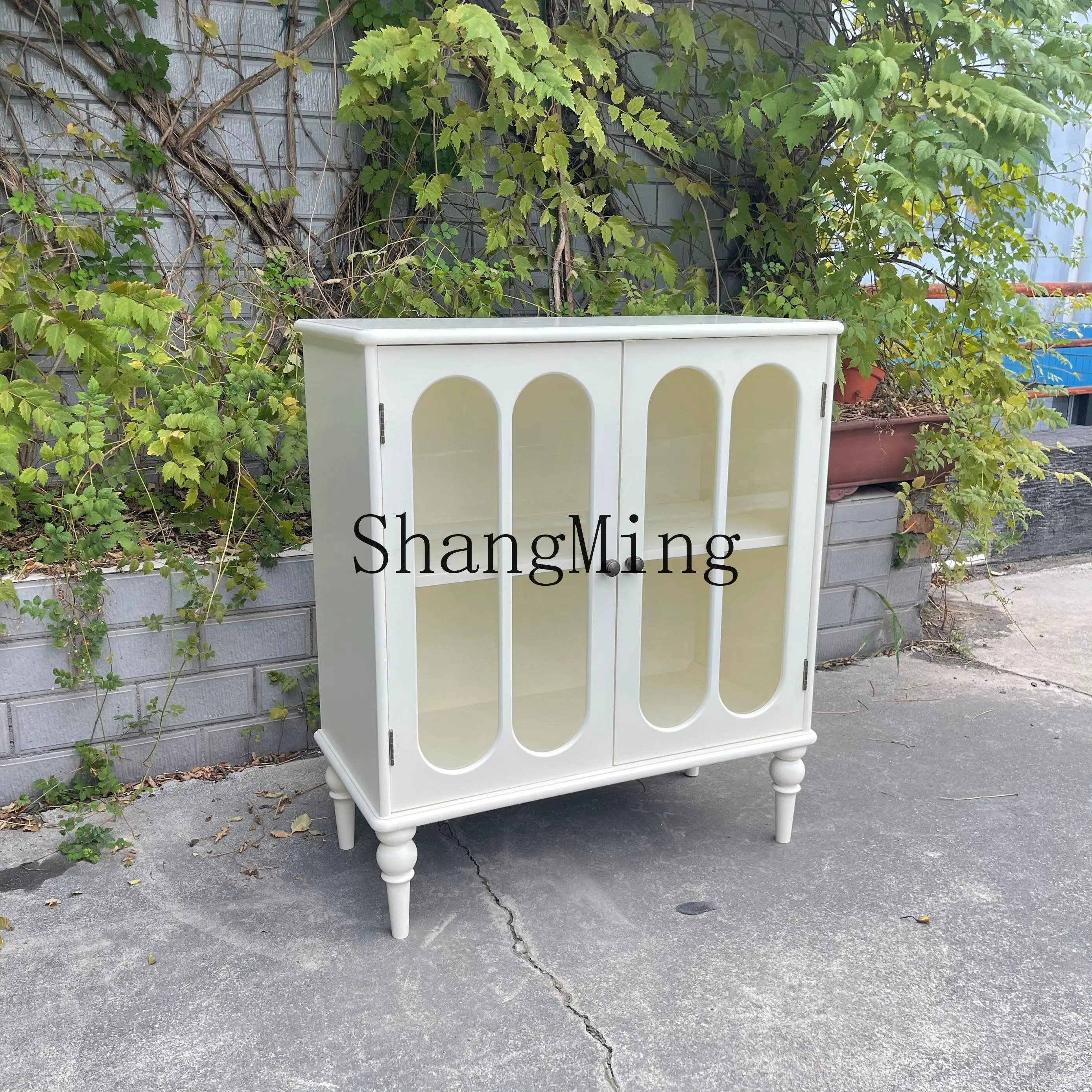 

CL wine cabinet display small apartment against the wall living room Changhong light luxury sundries simple low cabinet