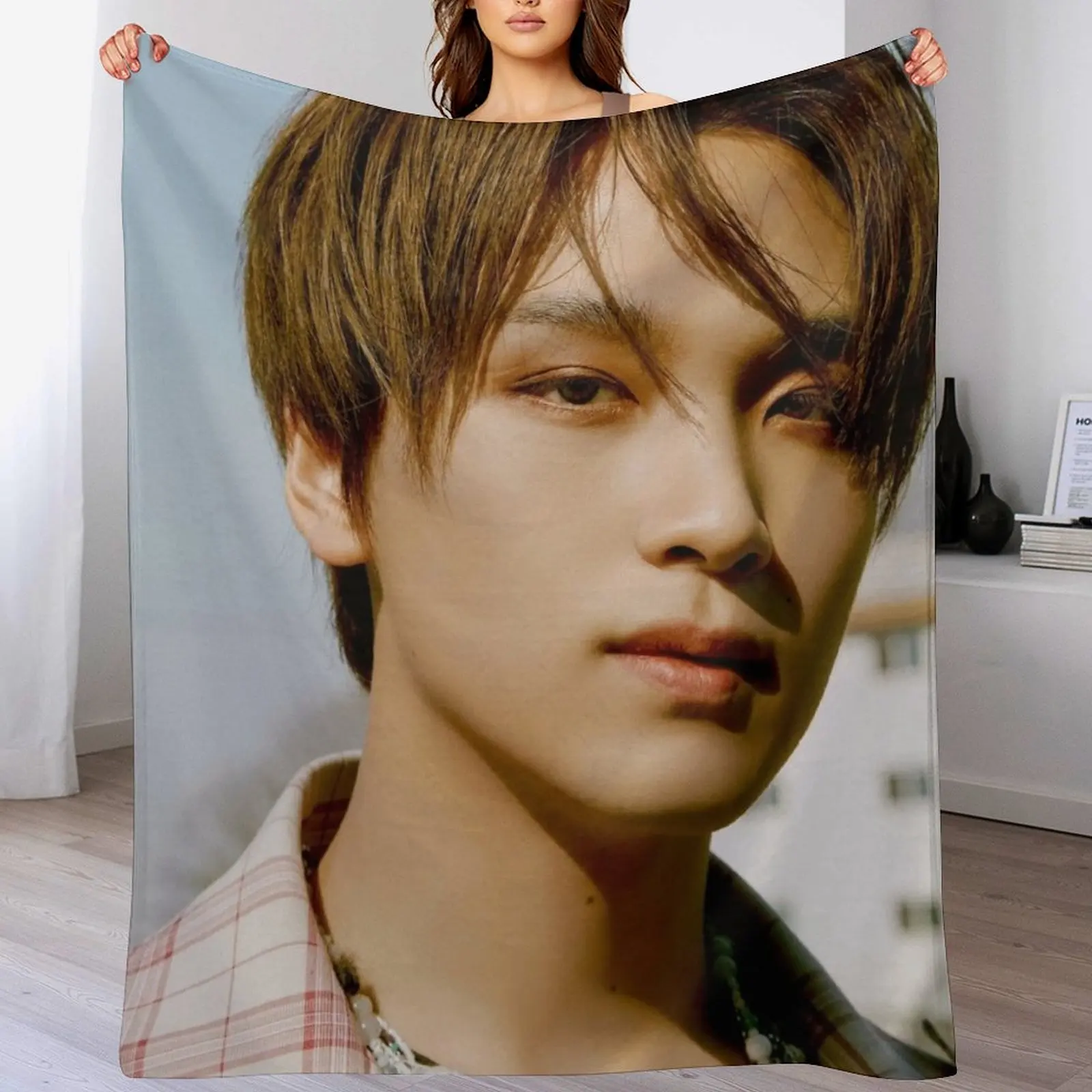 

haechan Throw Blanket Thins warm winter Loose Blankets For Sofas Blankets
