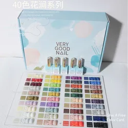 2026 New Gradient Color Bottle High End Nail Gel Set Solid Bare Color Nail Enhancement Points Wholesale by Professional Manufact