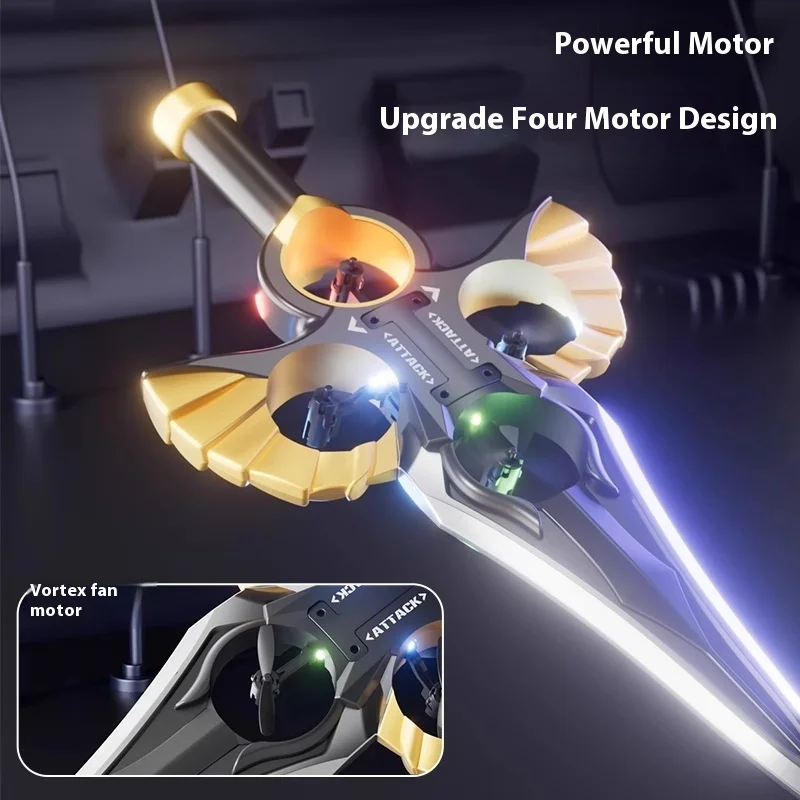 

Remote Control Sword Toy Drone - Induction Fixed-Wing Rc Airplane For Boys Interactive Sensory Flying Toy 2025