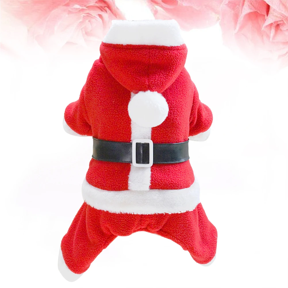 

Pet Santa Clothes Supplies Dog Breathable Party Costume Christmas Apparel Clothing