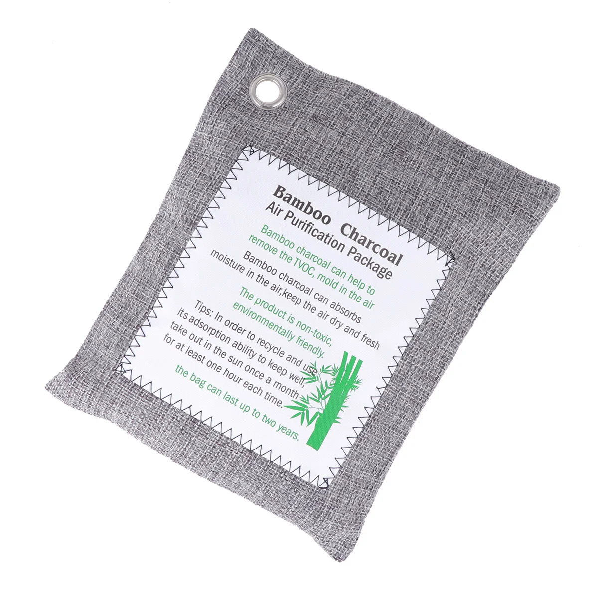 

4Pcs Bamboo Charcoal Odor Absorber Bags 200G Chemical Free Car Air Purification Package Activated