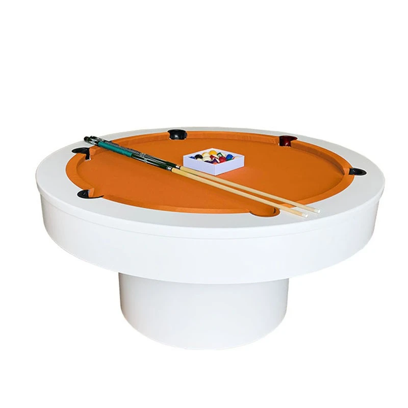 

Round pool table, billiard table, multi-function indoor standard adult