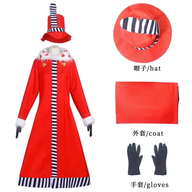 Anime Hazbin Valentino Costume Abbigliamento Hotel Vestito Cosplay Uniforme Vestito quotidiano Festa di Halloween Set unisex cosa;6'x,9;y'