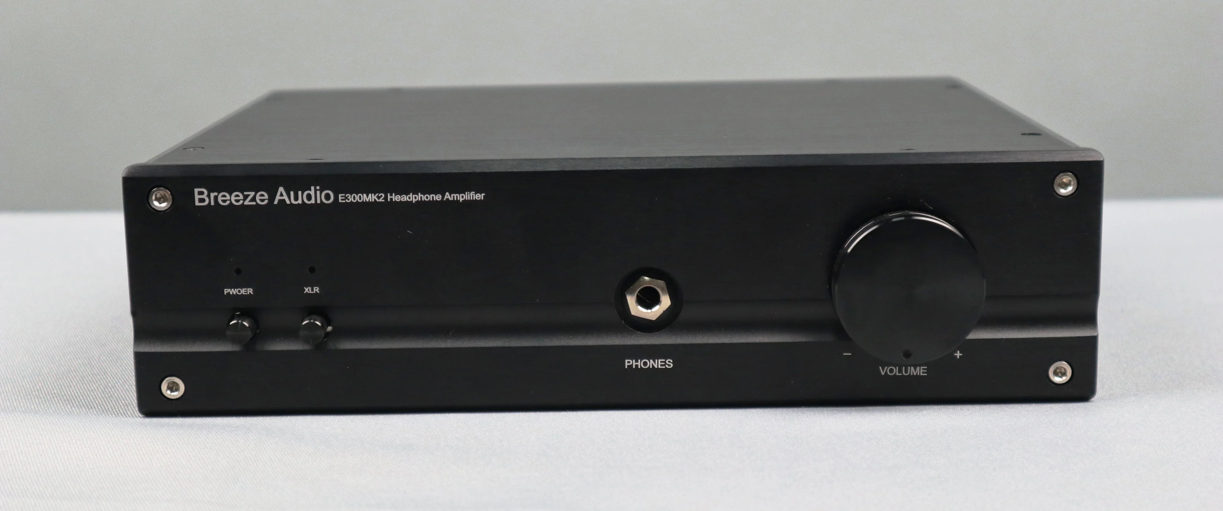 Black full Aluminum Headphone Amplifier DIY Chassis AMP Case Box with knob 260*210*68mm