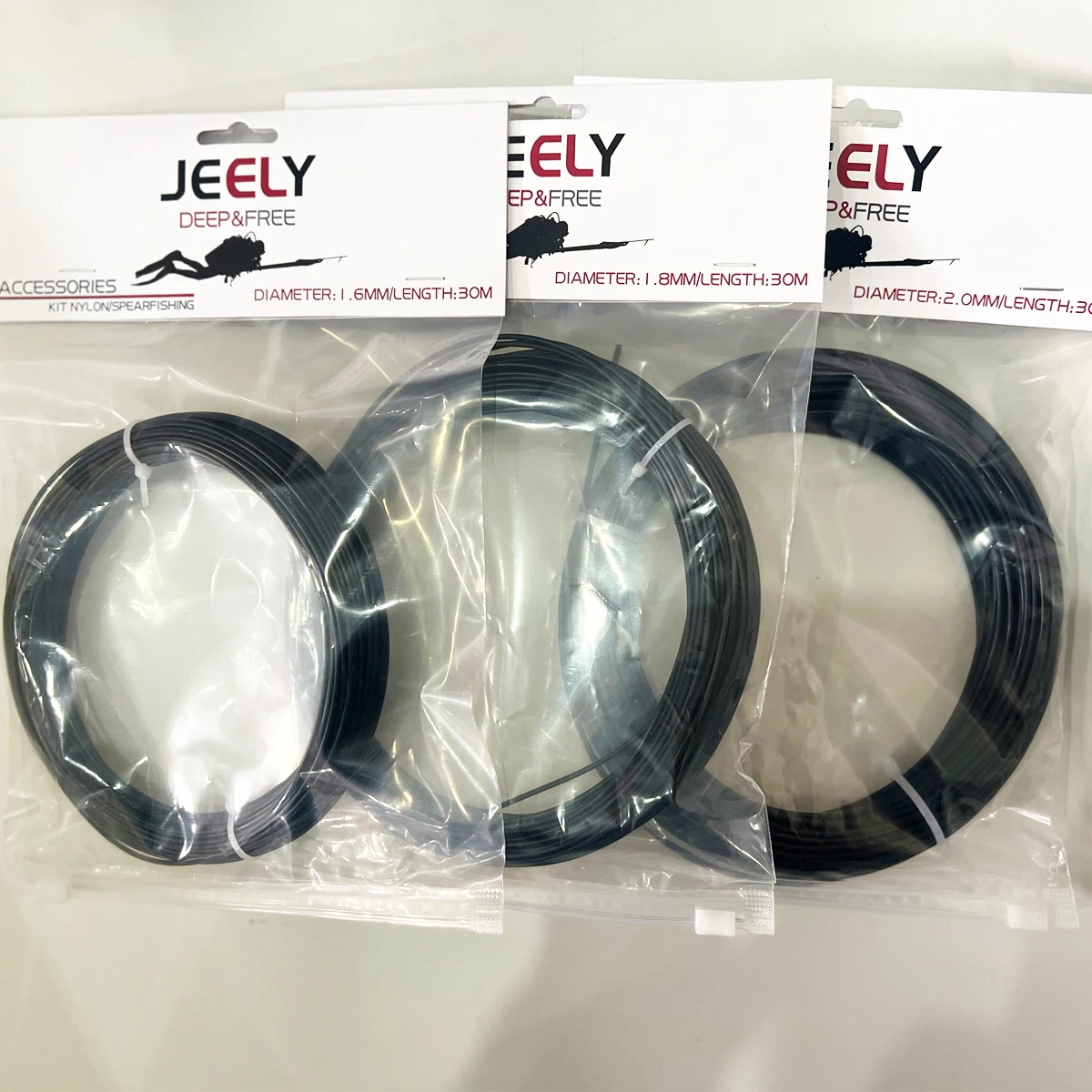 1.6mm,1.8mm 2mm Nylon monofilament Long Line Fishing Rope,Boat Fishing Line,spearfishing line in 30M hank packing