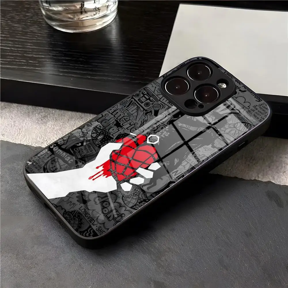 G-Green Dagband Telefoonhoesje voor IPhone 17 Air 16 E Pro Max 15 14 13 Mini 12 Pro 11 Max Plus Zwart Glas Cover