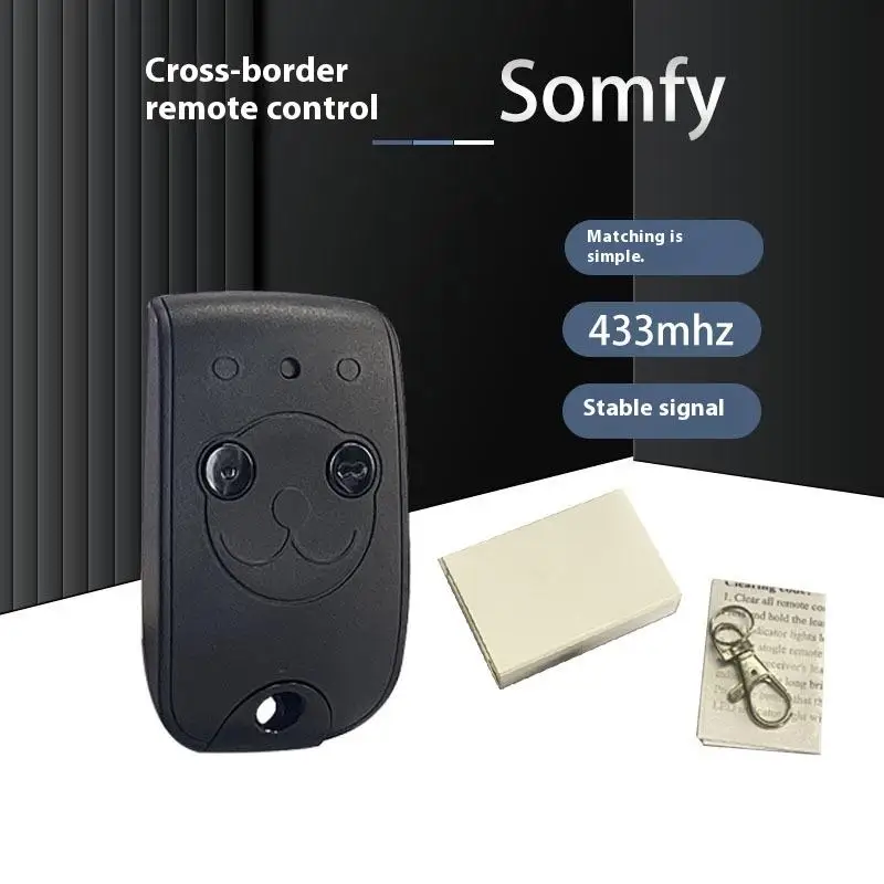 جهاز تحكم عن بعد لباب المرآب العالمي بتردد 433.42 ميجاهرتز - بديل لفتاحات NS2RTS/NS4RTS/2RTS/4RTS