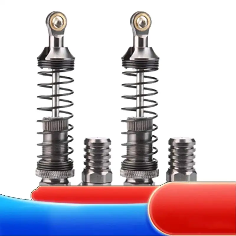 

4 шт., набор подшипников амортизатора 100 мм для 1/10 RC Crawler Axial SCX10 Tamiya CC01 RC4WD D90, обновление радиоуправляемого автомобиля-X65A