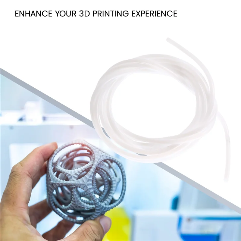 BBNV-2,5 × 4 мм 3D-принтер, трубка из ПТФЭ для Bambu Lab P1P/AMS/A1, мини-тефлоновая труба, экструдер Боудена для деталей нити Bambulab A