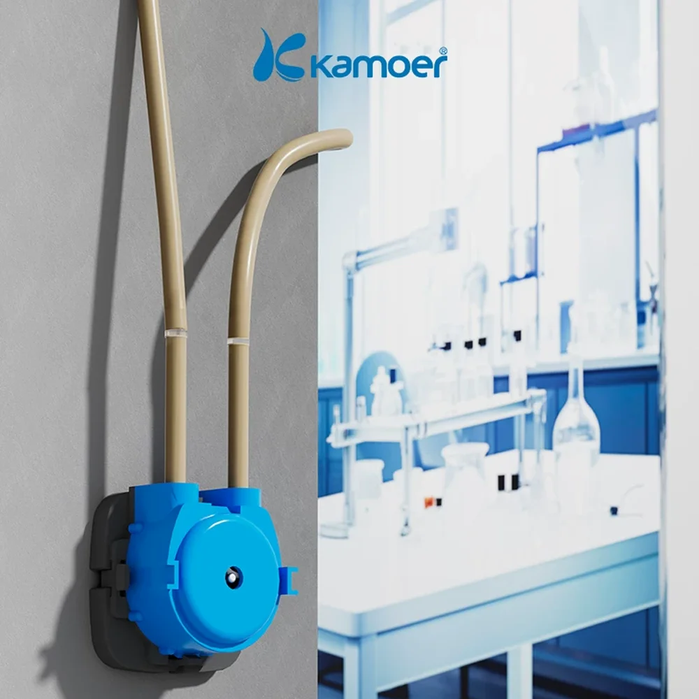 4-in-pack Kamoer NKP Micro Peristaltic Pump DC Motor Low Flow Dosing Pump for Laboratory Liquid Sampling, Environmental Testing