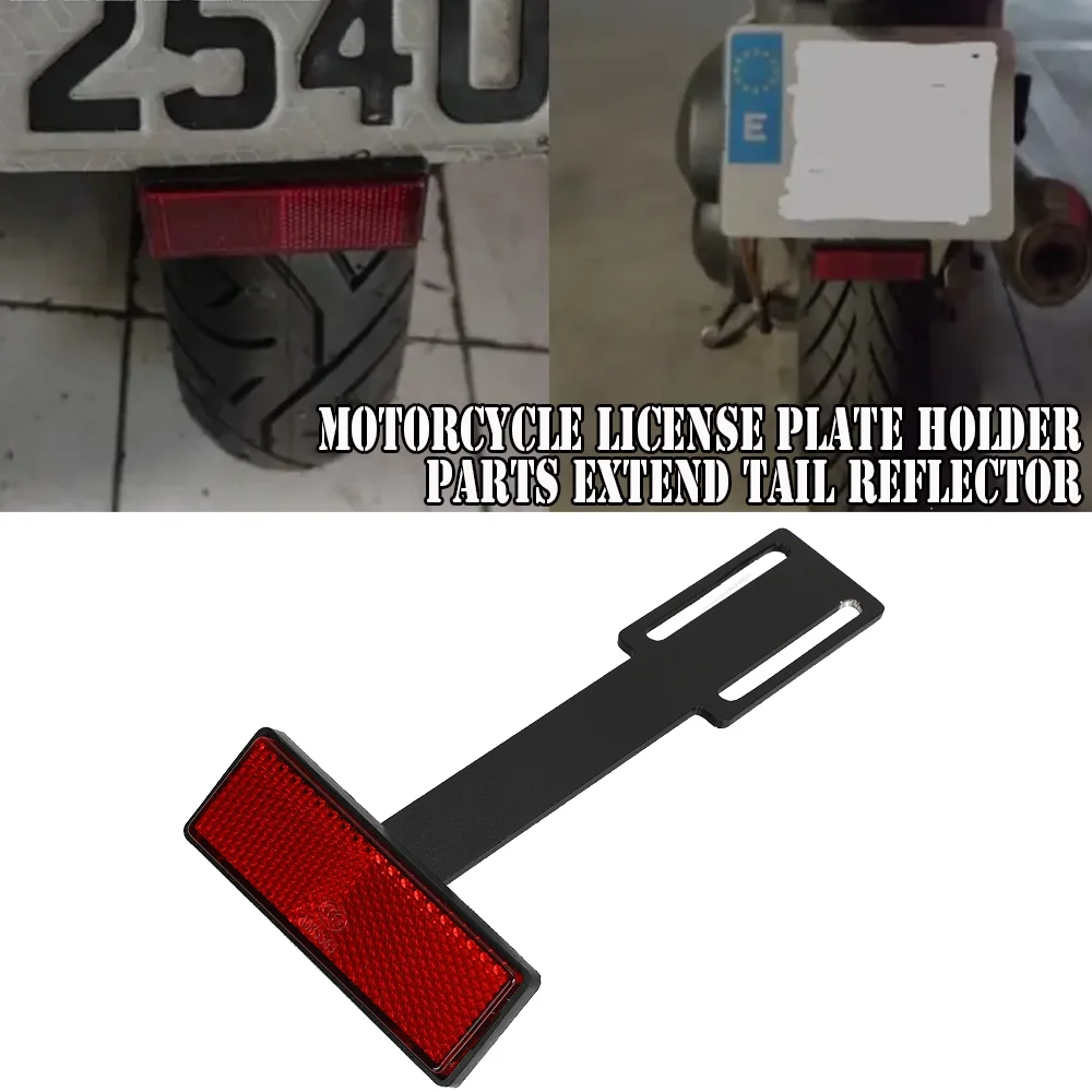 

Accessories License Plate Holder Parts Extend Tail Reflector Turn Signal Led License Light Parts Motorcycle Fender Eliminator