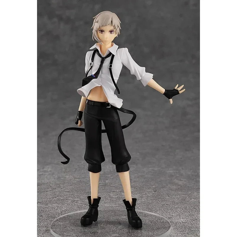 100% Original GSC POP UP PARADE Nakajima Atsushi  Anime Figure Bungo Stray Dogs PVC 16cm Collectible Model Dolls Statuette Gift