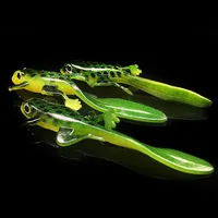 1pcs Silicone Soft Salamander Lure, 7.5cm/3g Lizard Imitation Lure, Realistic 3D Soft Lures Essential Fishing Bait Gear 6