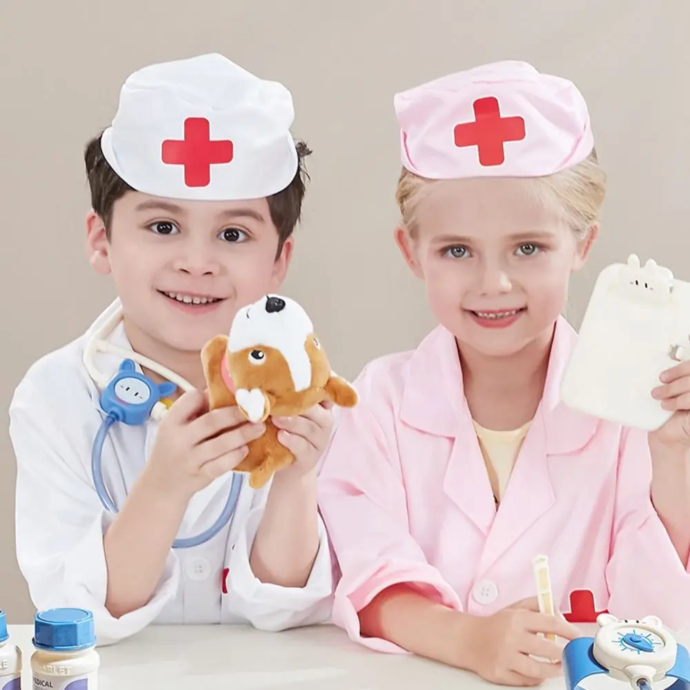 Simulação dentista caixa médico fingir role play kit jogo educativo fingent jogar brinquedos criança estetoscópio médico conjunto