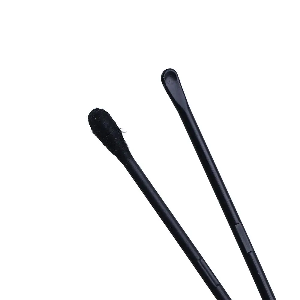 Curette in plastica a doppia testa Bastoncini per nail art Cucchiaio per pulire le orecchie Tamponi di cotone usa e getta con cucchiai per le orecchie Tamponi di cotone Germoglio di cotone