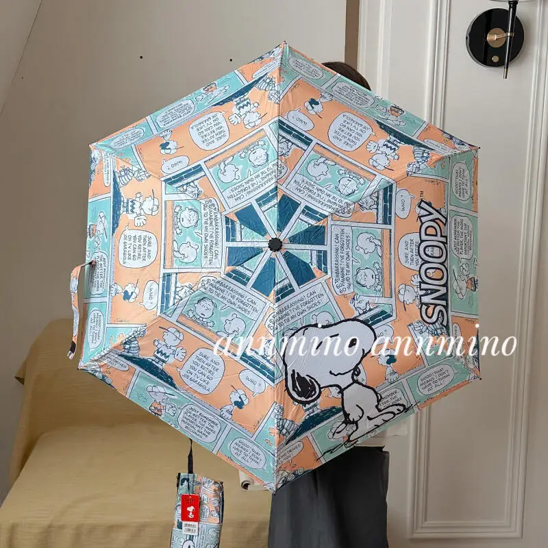 Snoopy Umbrella Kawaii Girl Cartoon Lightweight 50% Off Sun Umbrella Rain and Rain Dual Use Sunscreen Umbrella Portable Umbrella view 4