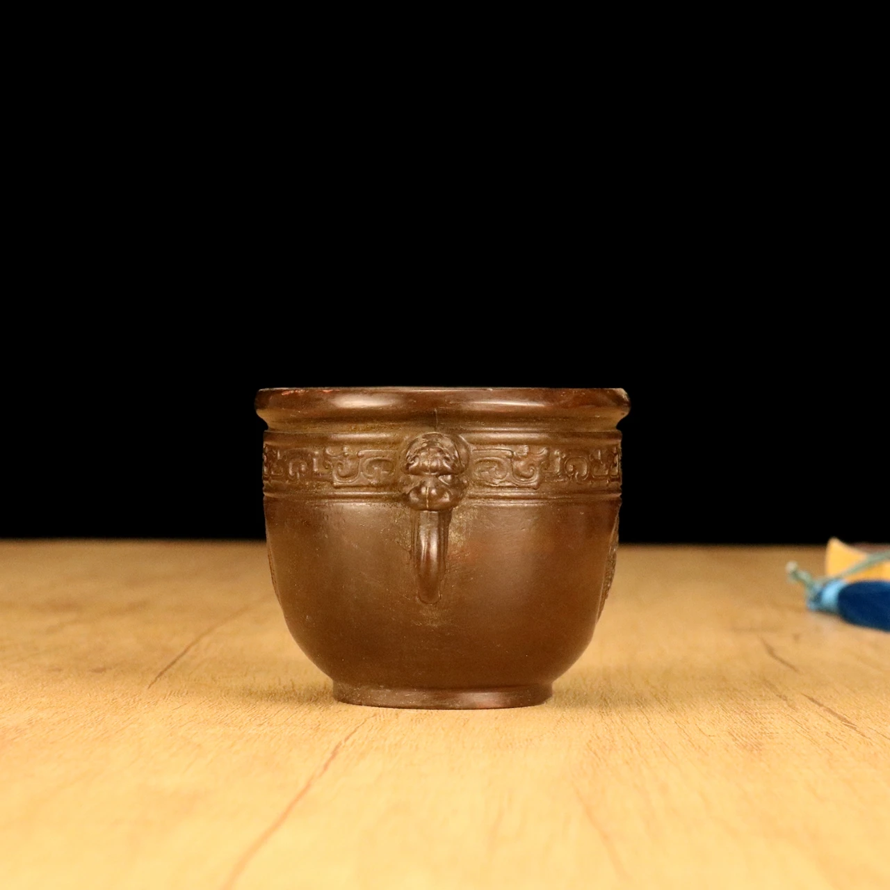 Mini Pi Yao Storage Jar Alloy Figurine Home Decoration Small Desk Sculpture Unique Collector’s Item Living Room Office Display