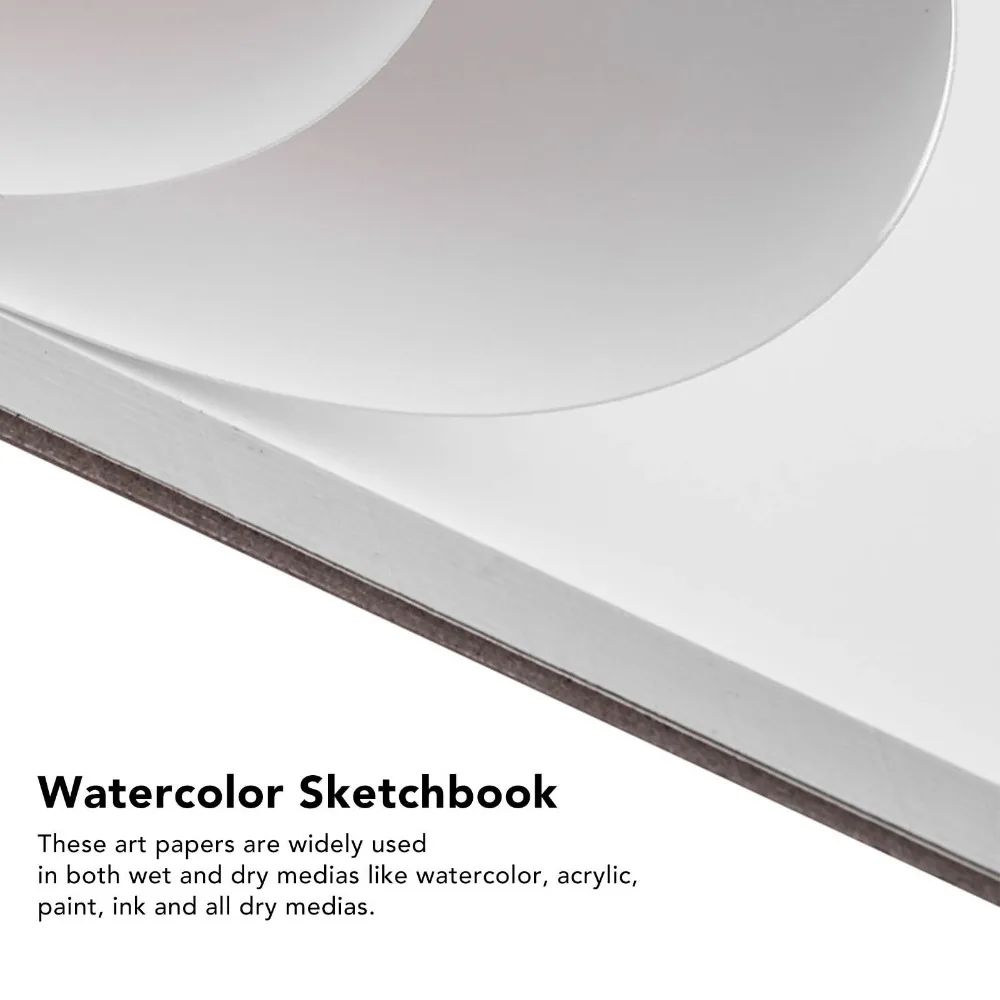 1pcs Durable Glossy Surface Oil Pastel Paper Pad High Adhesion 30 Sheets Mixed Media Sketchbook Art Paper Pad For Oil Painting