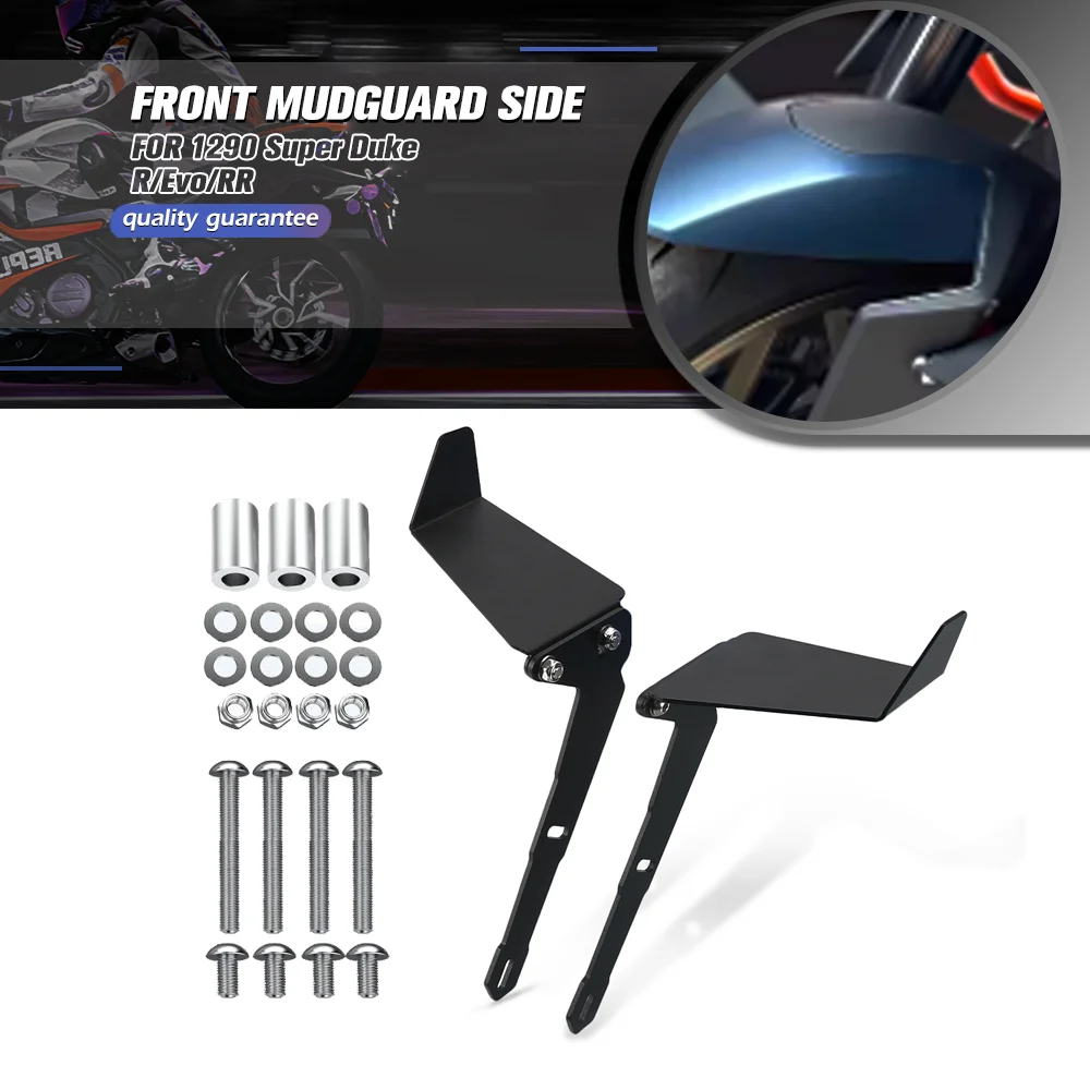 FOR KTM 1290 Super Duke R/Evo/RR 2018-2019-2020-2021-2022-2023 Motorcycle Accessory Front Mudguard Side Downforce Spoilers Wings