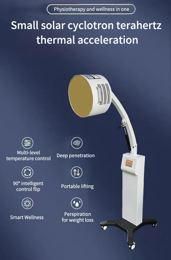 Instrumen Terapi Perbaikan Energi Sel Terahertz Matahari Kecil Asli Instrumen Fisioterapi Nyeri