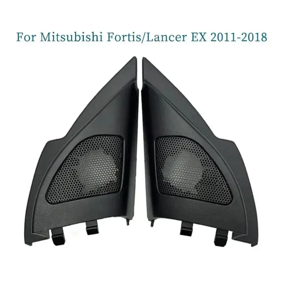 

For Mitsubishi Fortis/Lancer EX 2011-2018 2PCS Car Tweeter Refitting Audio Door Angle Gum Speaker Cover Boxes Mounts