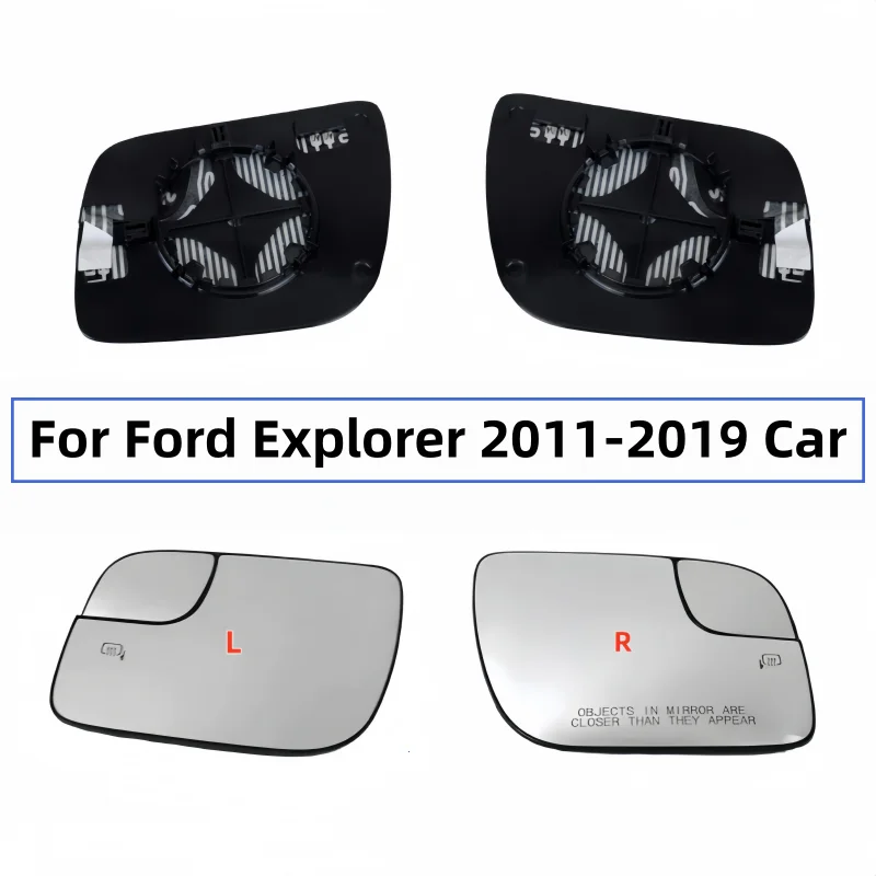 

For Ford Explorer 2011-2019 Car Accessories Mirror Heated Side Mirror Glass Rearview Mirror Lens part