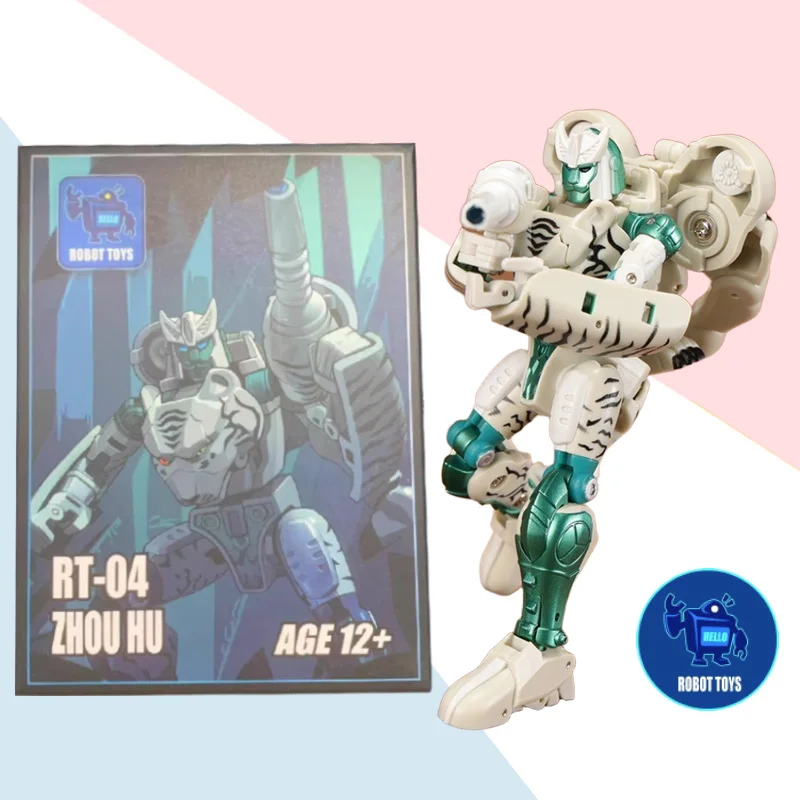 

ROBOT TOYS original deformation toy series RT RT-04 ZHOU HU mecha finished anime doll model collection ornaments toy model gift