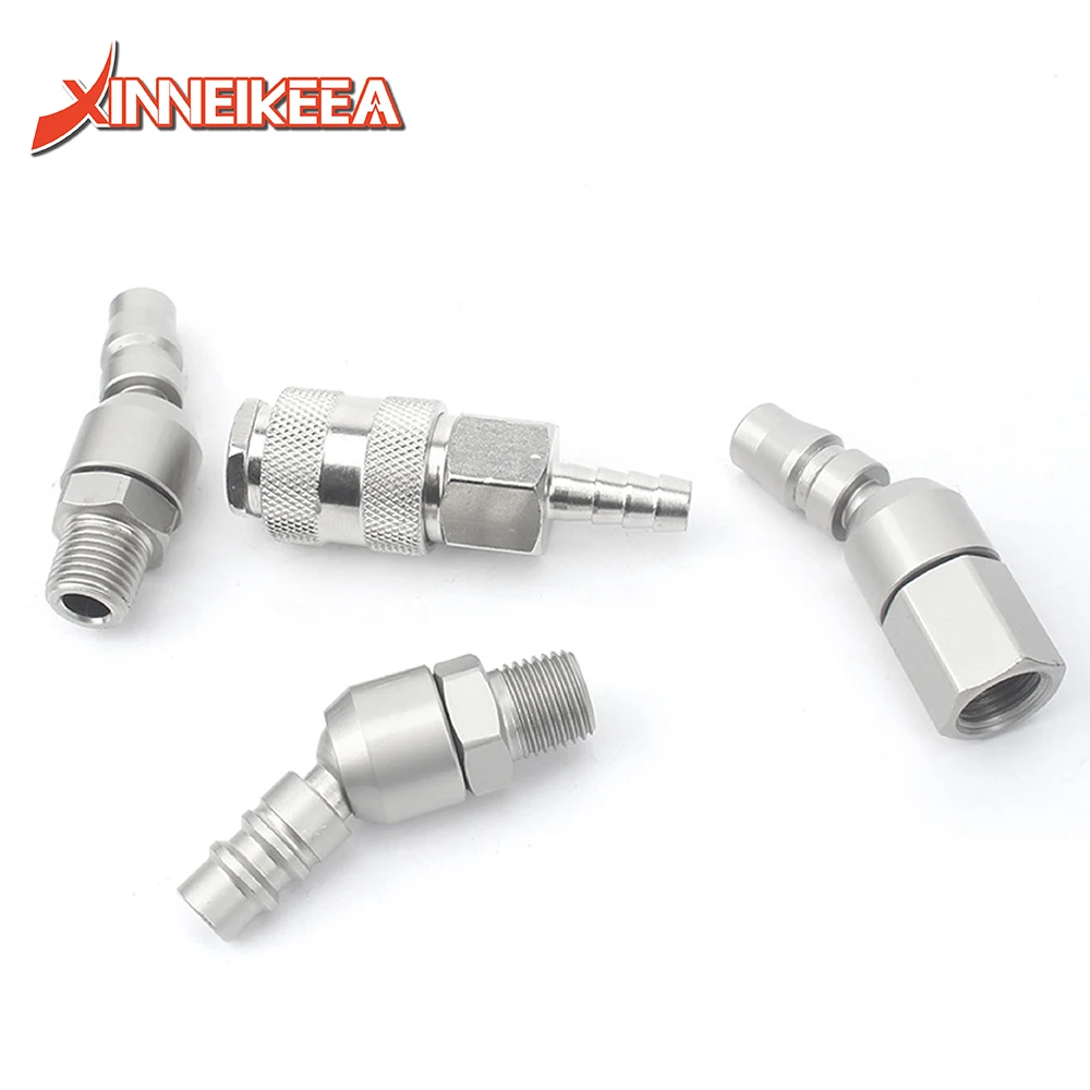 New 360° Rotating Quick Plug G1/4 JP EU PLUG Universal Pneumatic Tools Connector US PLUG Female Push In Connector