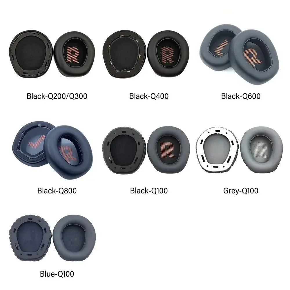 Replacement Ear pads Suitable for JBL Quantum 100 Q200 Q300 Q400 Q6 Q800 Wireless Headphones Soft Foam Ear Cushions Accessories