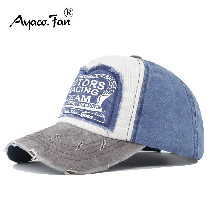 

Бейсболка с дырками, новинка, весенне-летняя Солнцезащитная шапка в стиле пэчворк для мужчин и женщин, унисекс-Подростковая винтажная шапка в стиле хип-хоп