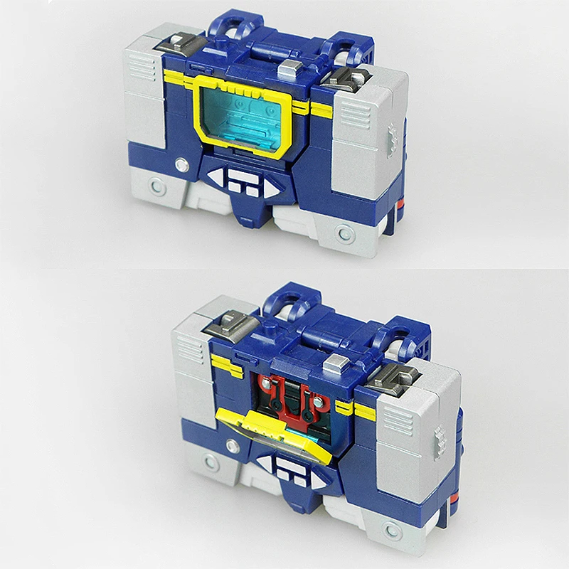 Minifigura DE ACCIÓN DE Soundwave con Laserbeak, transformable, MFT, HS-03, HS03, Hot Soldiers G1, Pocket War, Deformation, Robot de juguete, regalos