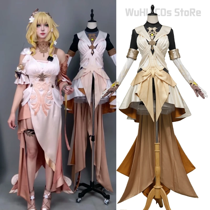 Game Honkai: Star Rail Aglaea Garmentmaker Cosplay Costume Model Clothes Dressmaster of Okhema Outfit Halloween Party RolePlay