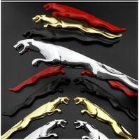 3D Metal Leaping Leopard Car Hood Fender Trunk Badge Sticker for X-TYPE F-TYPE S-TYPE XE XF XJ XK XJR XFR XJS XJL Auto Accessory