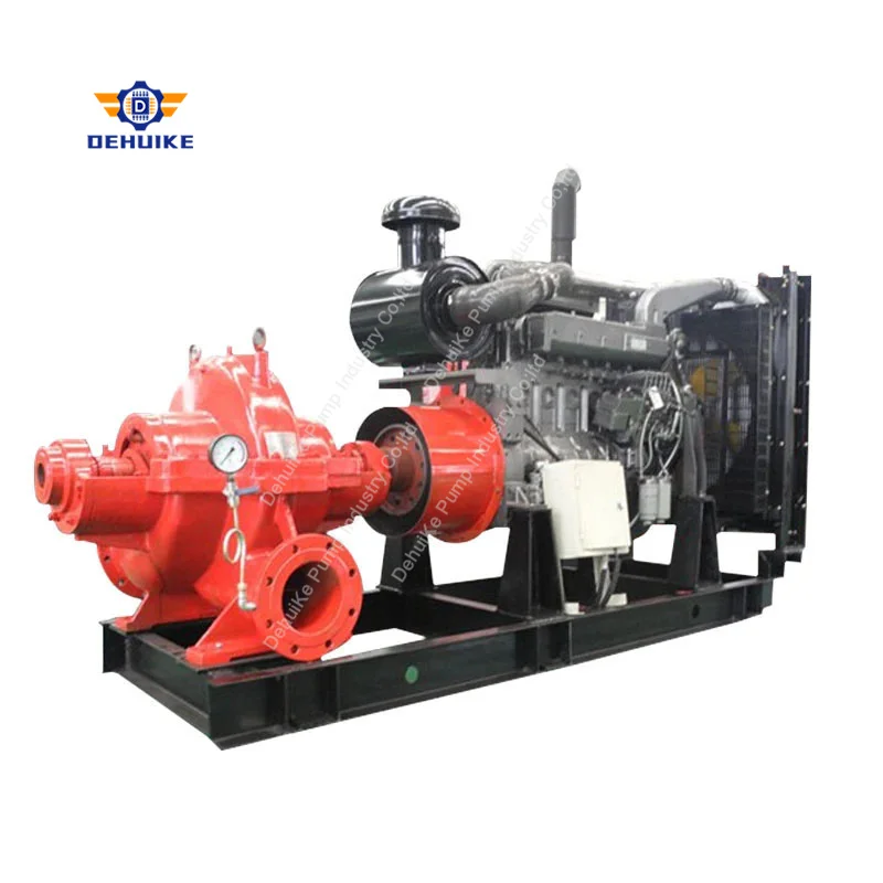 Centrifugal Double Suction Irrigation Large Flow Volute Single Stage Double Suction Split-Casing Centrifugal Water Pump