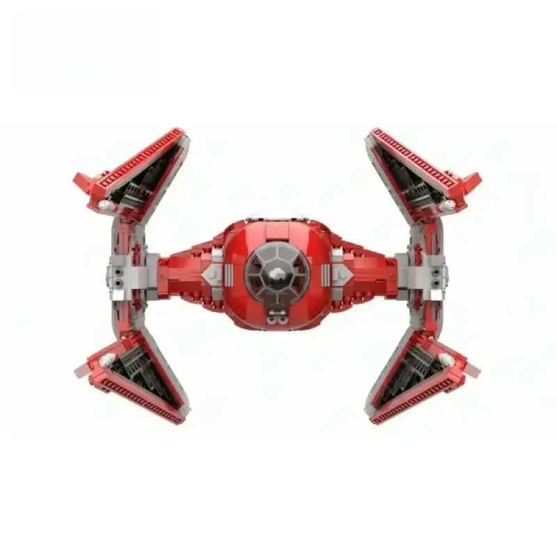 The new guard interceptor building block space famous tie fighter model brick is suitable for decorating holiday birthday gifts