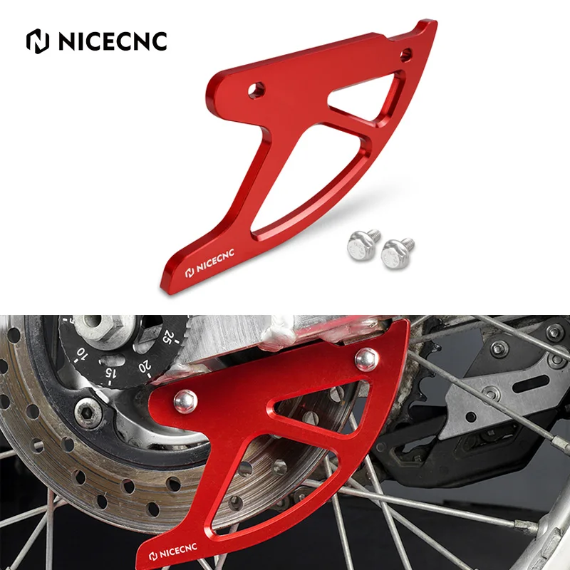 

NICECNC Motorcycle Rear Brake Disc Guard Protector For Honda XR650L 1993-2024 XR250R 1990-2004 XR400R 1996-2004 XR600R 1991-2000