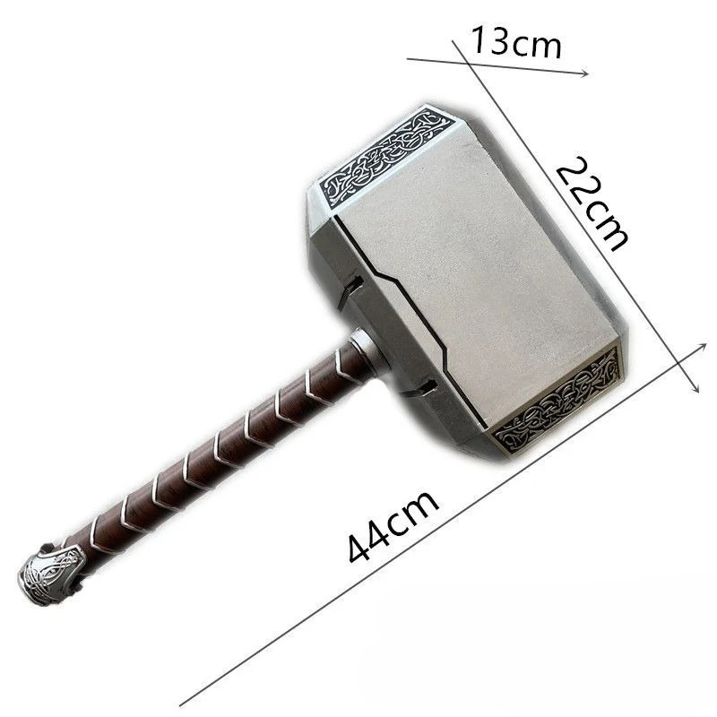Marvel The Avengers movie peripherals: Mjolnir models, creative personality, handsome figures, decorative ornaments, boy gifts
